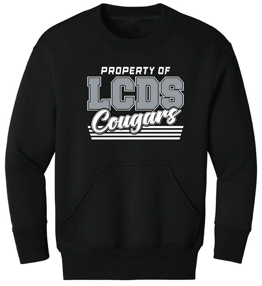 Pocket crewneck sweatshirt- YOUTH