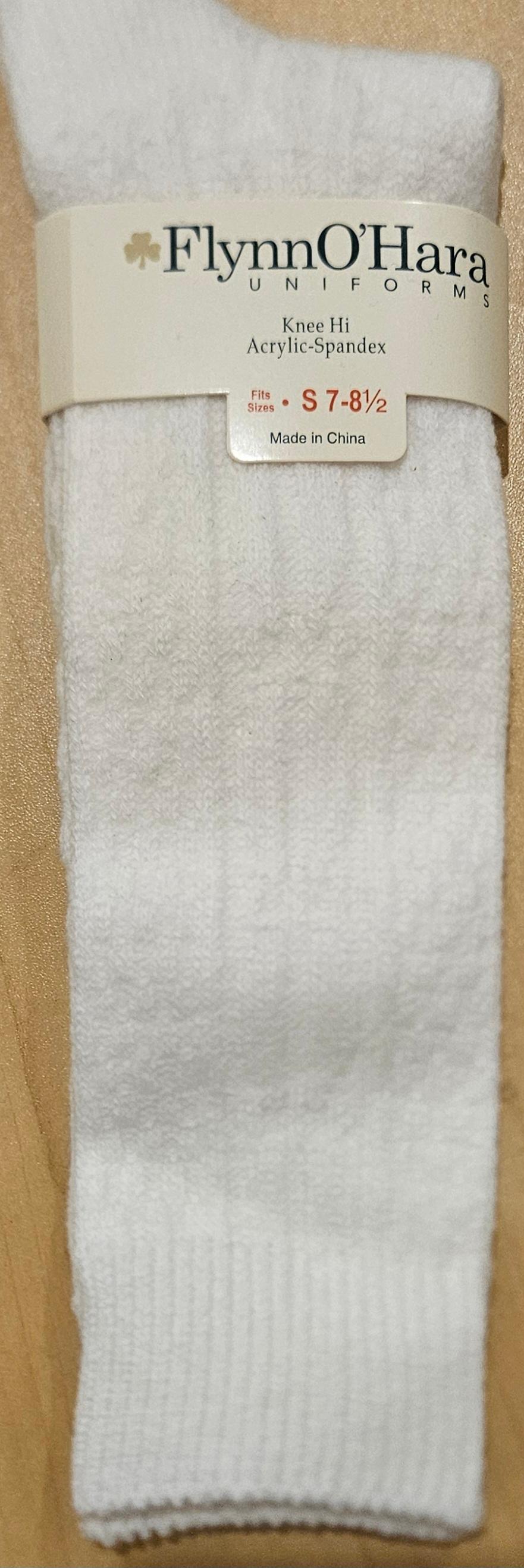 Socks - Knee hi - Cotton -Youth